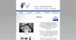 Desktop Screenshot of klmechanical.com